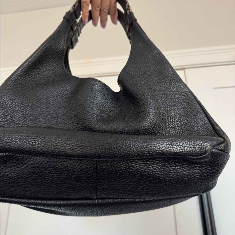 AUTHENTIC Bottega Veneta Black Intrecciato Leather mini tote shoulder hobo bag - Picture 14 of 16